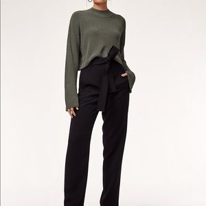 BNWOT Wilfred aritzia tie-front pant